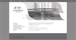 Desktop Screenshot of metallicatrading.com